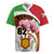 Personalized Burundi Independence Day Rugby Jersey Coat Of Arms Bujumbura Flower - Wonder Print Shop