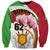 Personalized Burundi Independence Day Sweatshirt Coat Of Arms Bujumbura Flower - Wonder Print Shop