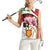 Personalized Burundi Independence Day Women Sleeveless Polo Shirt Coat Of Arms Bujumbura Flower - Wonder Print Shop