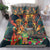 Bonalu Festival 2024 Bedding Set Bonam Parikrama - Wonder Print Shop