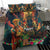 Bonalu Festival 2024 Bedding Set Bonam Parikrama - Wonder Print Shop