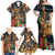 Bonalu Festival 2024 Family Matching Off Shoulder Maxi Dress and Hawaiian Shirt Bonam Parikrama - Wonder Print Shop