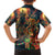 Bonalu Festival 2024 Family Matching Short Sleeve Bodycon Dress and Hawaiian Shirt Bonam Parikrama - Wonder Print Shop