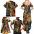 Bonalu Festival 2024 Family Matching Summer Maxi Dress and Hawaiian Shirt Bonam Parikrama - Wonder Print Shop