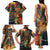 Bonalu Festival 2024 Family Matching Tank Maxi Dress and Hawaiian Shirt Bonam Parikrama - Wonder Print Shop