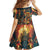 Bonalu Festival 2024 Kid Short Sleeve Dress Bonam Parikrama - Wonder Print Shop