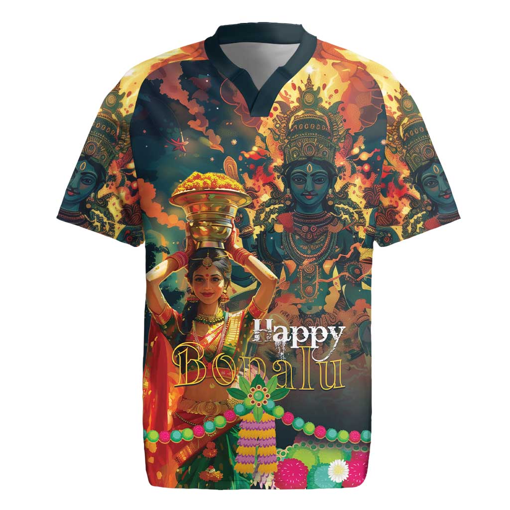 Bonalu Festival 2024 Rugby Jersey Bonam Parikrama