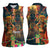 Bonalu Festival 2024 Women Sleeveless Polo Shirt Bonam Parikrama - Wonder Print Shop