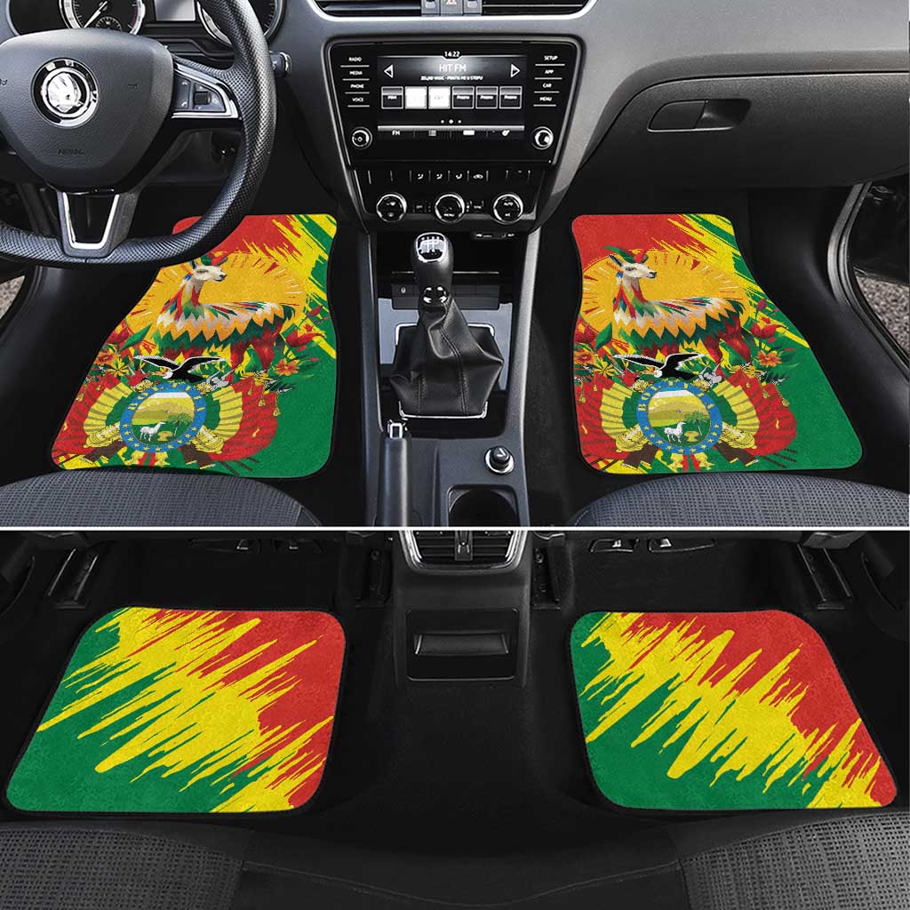 Bolivia Independence Day Car Mats Puliwya Achka Aylluska Mamallaqta - Wonder Print Shop