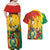 Bolivia Independence Day Couples Matching Off Shoulder Maxi Dress and Hawaiian Shirt Puliwya Achka Aylluska Mamallaqta - Wonder Print Shop