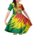 Bolivia Independence Day Family Matching Off The Shoulder Long Sleeve Dress and Hawaiian Shirt Puliwya Achka Aylluska Mamallaqta - Wonder Print Shop