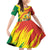 Bolivia Independence Day Family Matching Off Shoulder Short Dress and Hawaiian Shirt Puliwya Achka Aylluska Mamallaqta - Wonder Print Shop