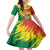 Bolivia Independence Day Family Matching Short Sleeve Bodycon Dress and Hawaiian Shirt Puliwya Achka Aylluska Mamallaqta - Wonder Print Shop