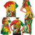 Bolivia Independence Day Family Matching Short Sleeve Bodycon Dress and Hawaiian Shirt Puliwya Achka Aylluska Mamallaqta - Wonder Print Shop