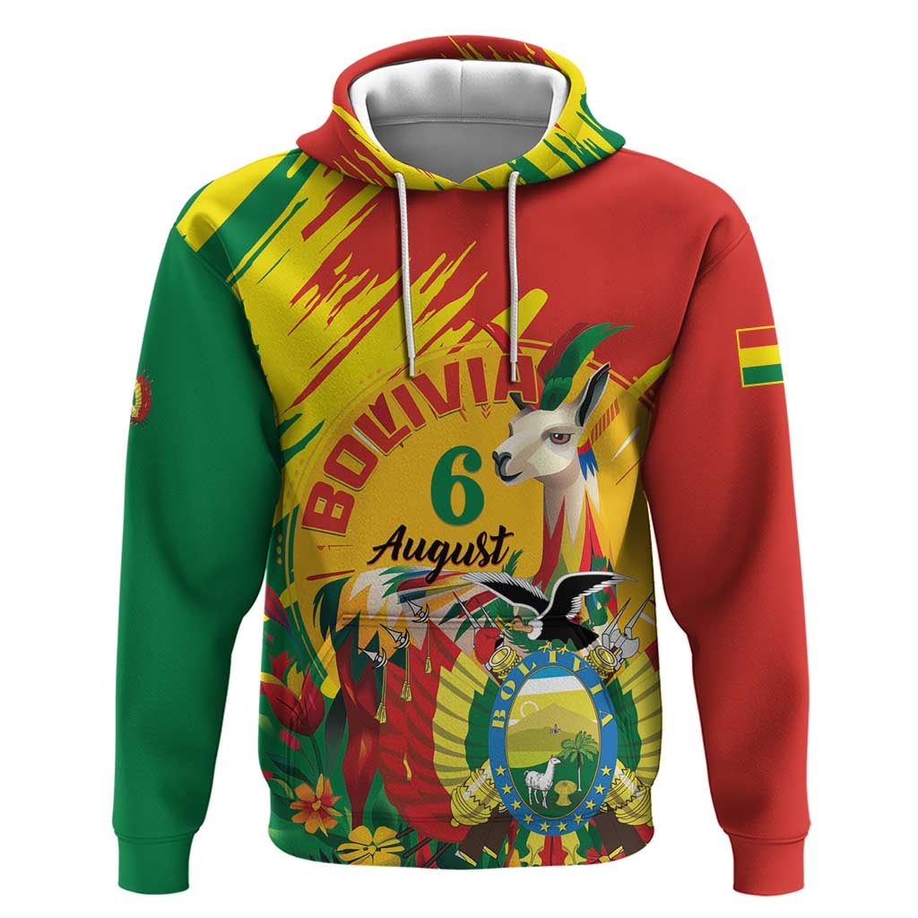 Bolivia Independence Day Hoodie Puliwya Achka Aylluska Mamallaqta - Wonder Print Shop