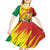 Bolivia Independence Day Kid Short Sleeve Dress Puliwya Achka Aylluska Mamallaqta - Wonder Print Shop