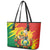 Bolivia Independence Day Leather Tote Bag Puliwya Achka Aylluska Mamallaqta - Wonder Print Shop