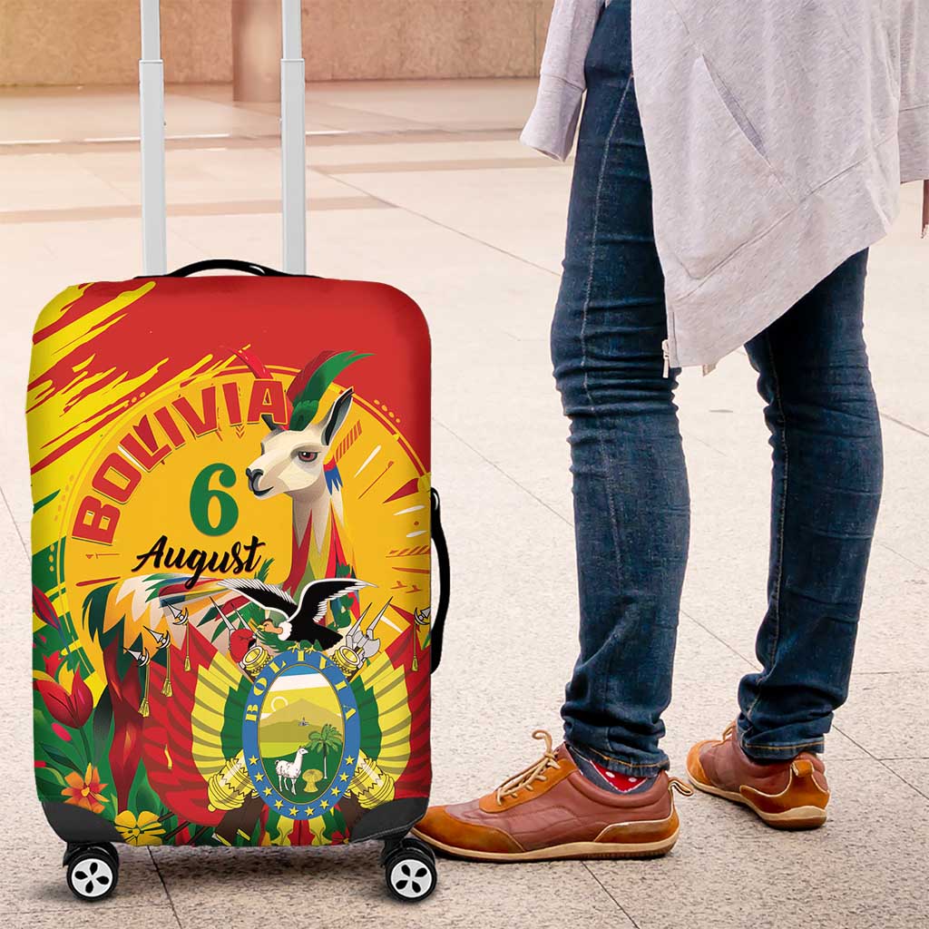 Bolivia Independence Day Luggage Cover Puliwya Achka Aylluska Mamallaqta - Wonder Print Shop