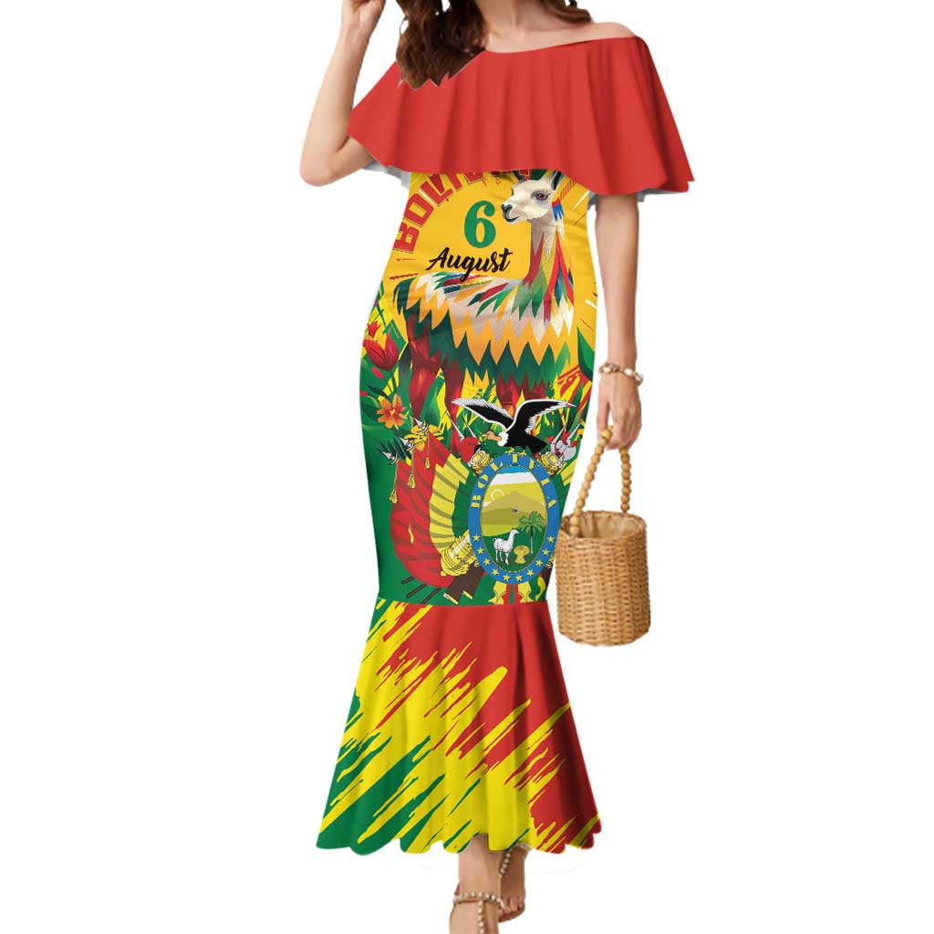 Bolivia Independence Day Mermaid Dress Puliwya Achka Aylluska Mamallaqta - Wonder Print Shop