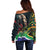 Nelson Mandela Birthday Off Shoulder Sweater Leader of the Nation - Wonder Print Shop