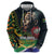 Nelson Mandela Birthday Zip Hoodie Leader of the Nation - Wonder Print Shop