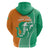 Ivory Coast Independence Day Zip Hoodie Cote d Ivoire Elephant - Wonder Print Shop