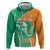 Ivory Coast Independence Day Zip Hoodie Cote d Ivoire Elephant - Wonder Print Shop