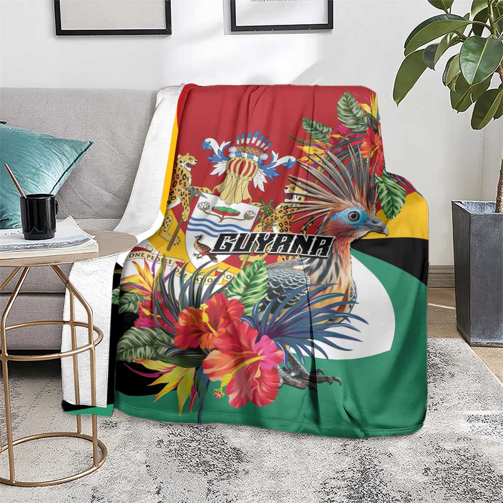 Guyana Canje Pheasant Blanket Tropical Flowers - Wonder Print Shop