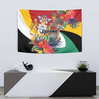 Guyana Canje Pheasant Tapestry Tropical Flowers - Wonder Print Shop
