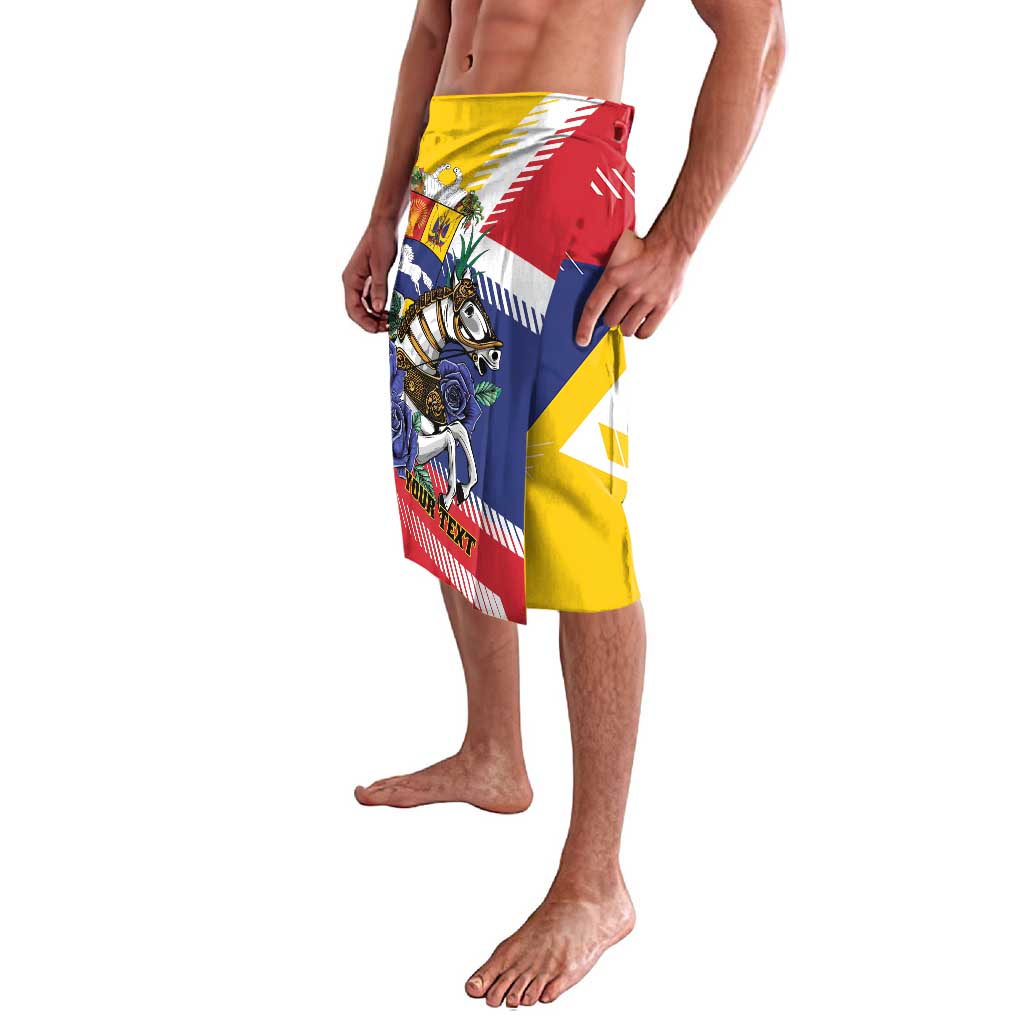 Personalized Venezuela White Horse Lavalava Veneziola Flag Colors - Wonder Print Shop