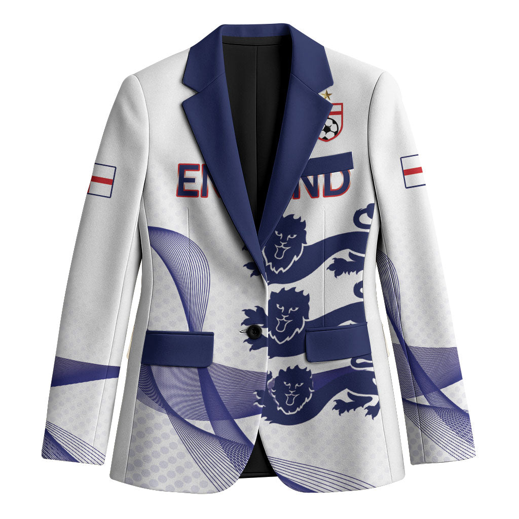 Custom England 2026 World Football Blazer Three Lions Go Champions
