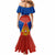 Russia Mermaid Dress Russian Eagle and Kremlin - Wonder Print Shop