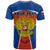 Personalised Russia T Shirt Russian Eagle and Kremlin - Wonder Print Shop