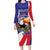 Belize Independence Day 1981 Long Sleeve Bodycon Dress Bileez Keel Billed Toucan - Wonder Print Shop