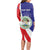 Belize Independence Day 1981 Long Sleeve Bodycon Dress Bileez Keel Billed Toucan - Wonder Print Shop