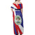 Belize Independence Day 1981 Off Shoulder Maxi Dress Bileez Keel Billed Toucan - Wonder Print Shop