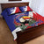 Belize Independence Day 1981 Quilt Bed Set Bileez Keel Billed Toucan