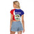 Belize Independence Day 1981 Raglan Cropped T Shirt Bileez Keel Billed Toucan