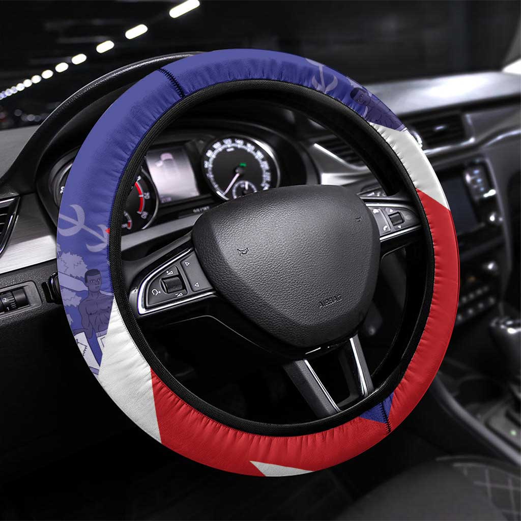 Belize Independence Day 1981 Steering Wheel Cover Bileez Keel Billed Toucan