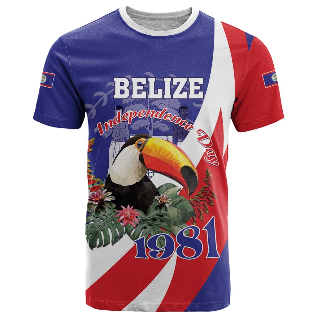 Belize Independence Day 1981 T Shirt Bileez Keel Billed Toucan