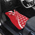 Malta Car Mats Virtute et constantia Maltese Cross Pattern - Wonder Print Shop