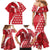 Malta Family Matching Mermaid Dress and Hawaiian Shirt Virtute et constantia Maltese Cross Pattern - Wonder Print Shop