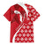 Malta Family Matching Mermaid Dress and Hawaiian Shirt Virtute et constantia Maltese Cross Pattern - Wonder Print Shop