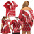 Malta Family Matching Off Shoulder Short Dress and Hawaiian Shirt Virtute et constantia Maltese Cross Pattern - Wonder Print Shop