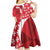 Malta Kid Short Sleeve Dress Virtute et constantia Maltese Cross Pattern - Wonder Print Shop