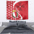 Malta Tapestry Virtute et constantia Maltese Cross Pattern