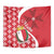 Malta Tapestry Virtute et constantia Maltese Cross Pattern