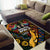 South African Heritage Day Area Rug Springbok African Pattern - Wonder Print Shop