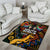 South African Heritage Day Area Rug Springbok African Pattern - Wonder Print Shop