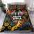 South African Heritage Day Bedding Set Springbok African Pattern - Wonder Print Shop